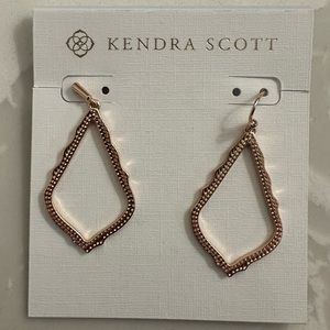 Rose Gold Kendra Scott Sophia Drop Earrings